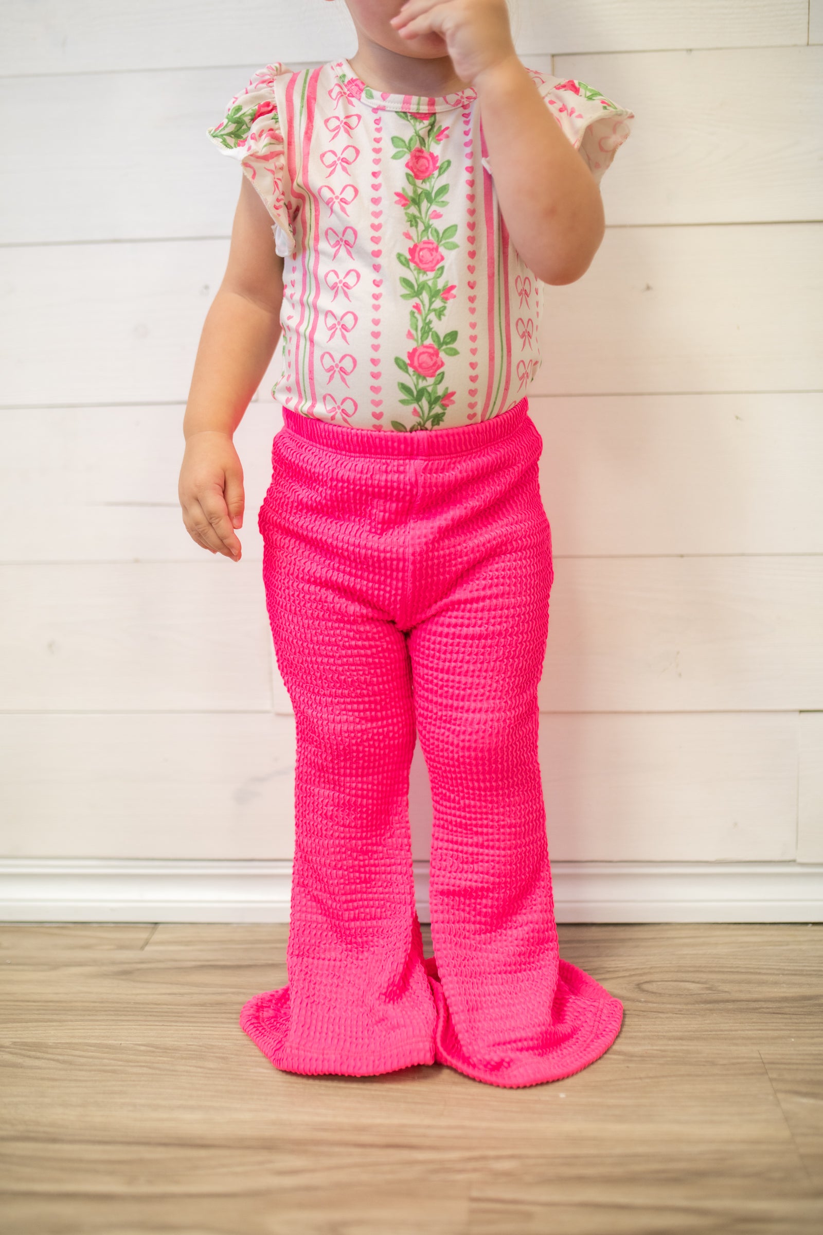 Mila & Rose Bell Bottoms-Neon Pink