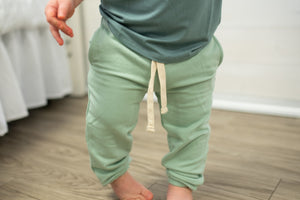 Babysprouts Boy Joggers-Seafoam