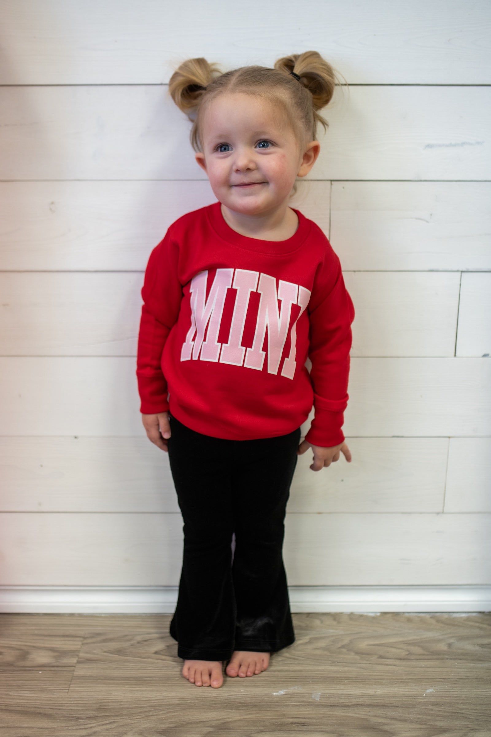 Valentine Mini Sweatshirt-Red