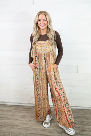 Mittoshop Rust Multi Jumpsuit