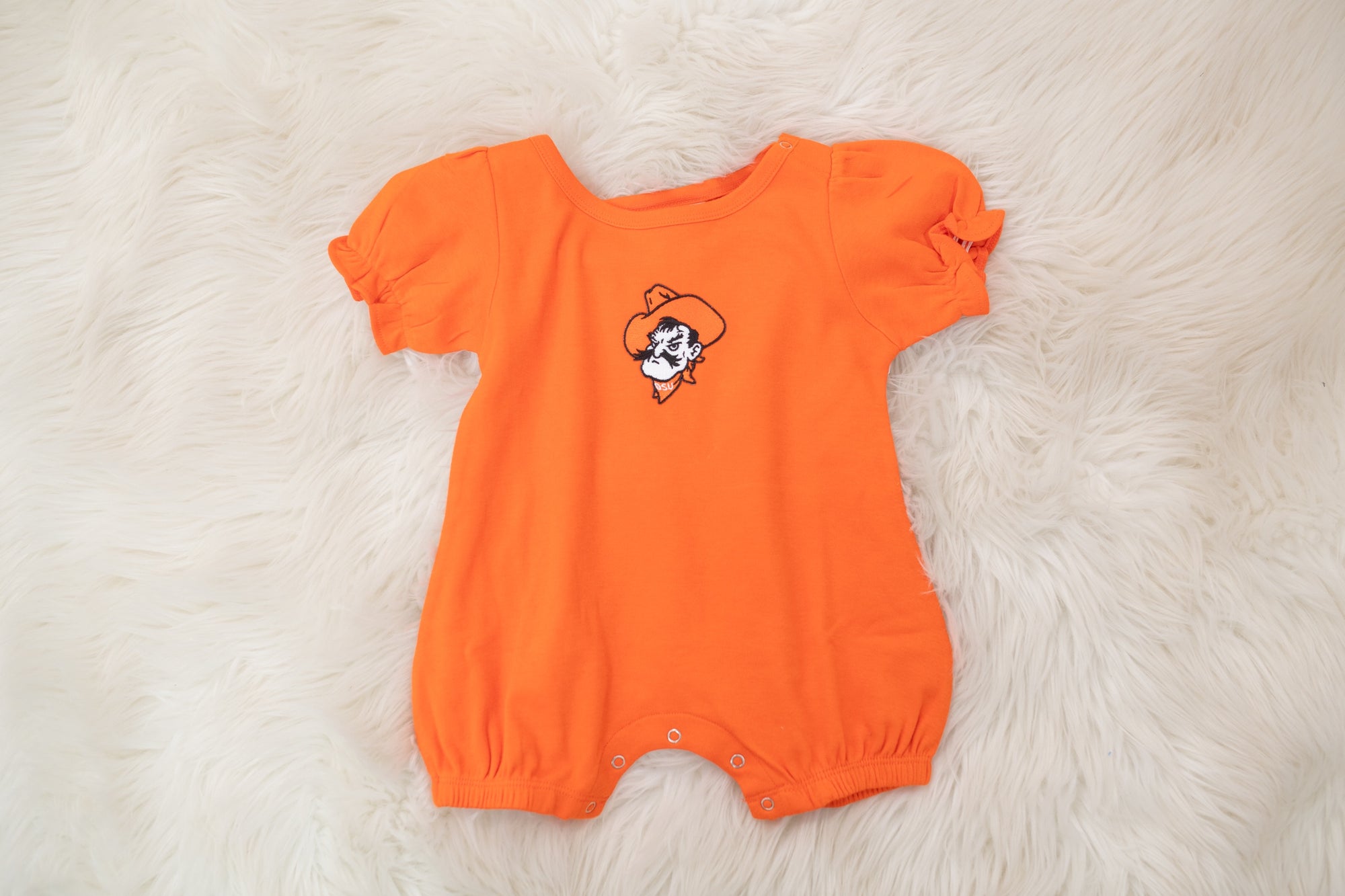 OSU Orange Infant Romper