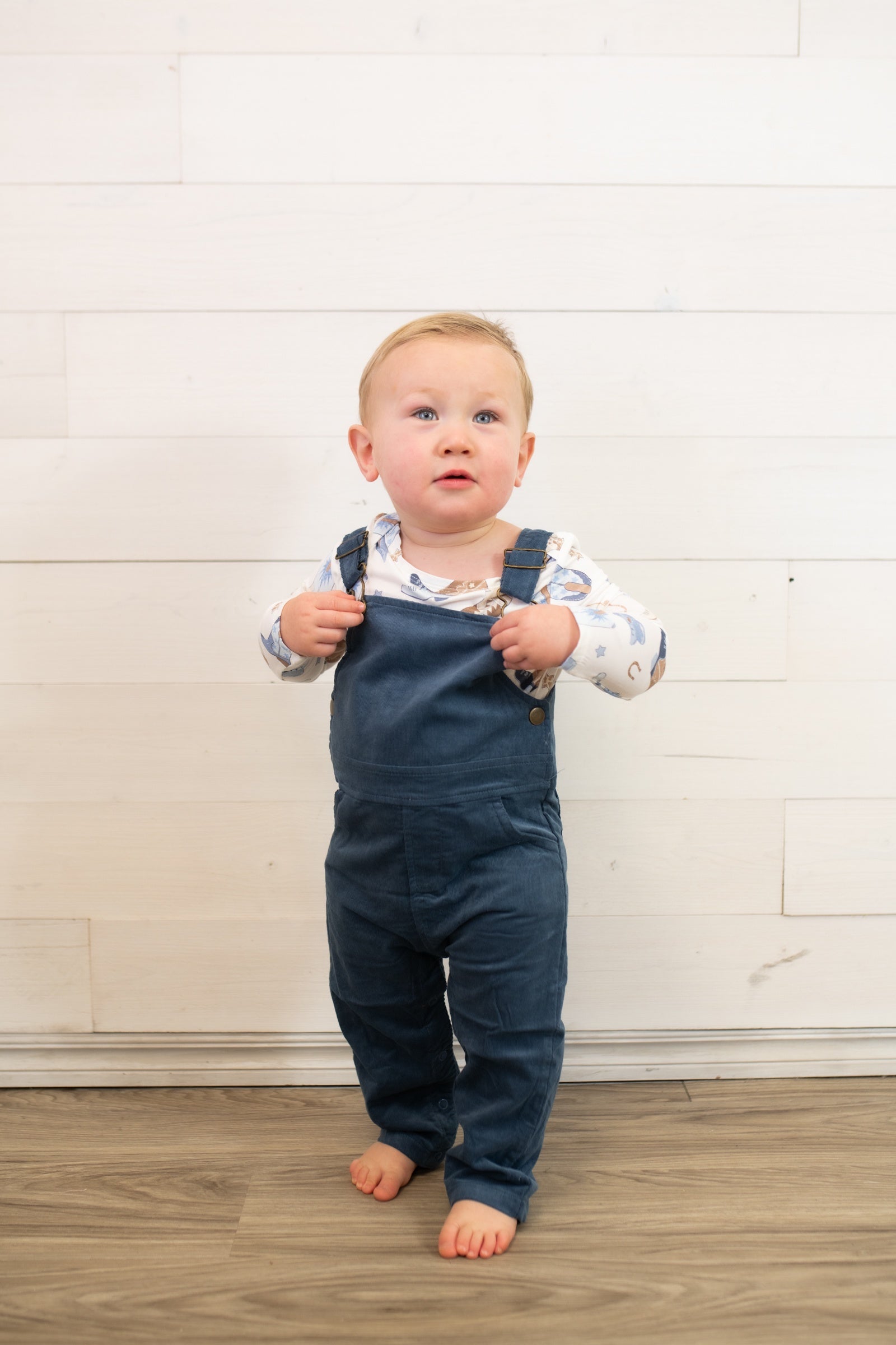 Classic Overall Solid Navy