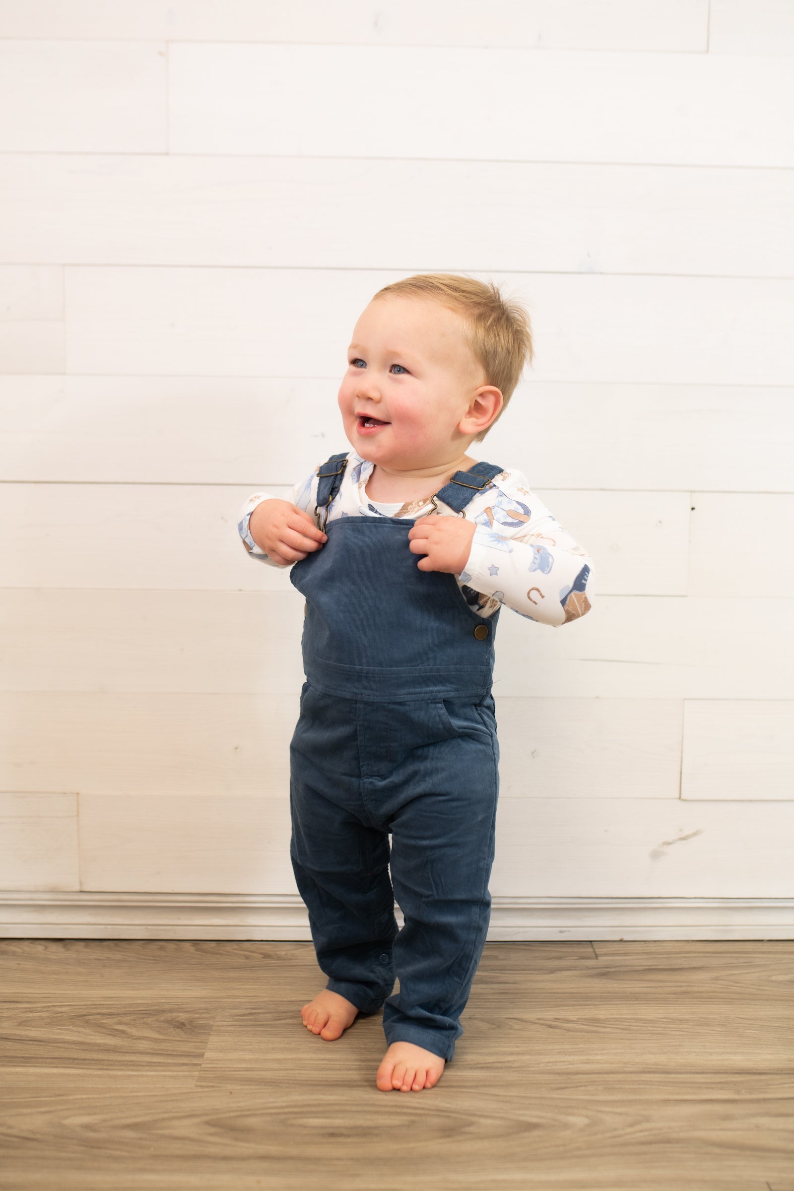 Classic Overall Solid Navy