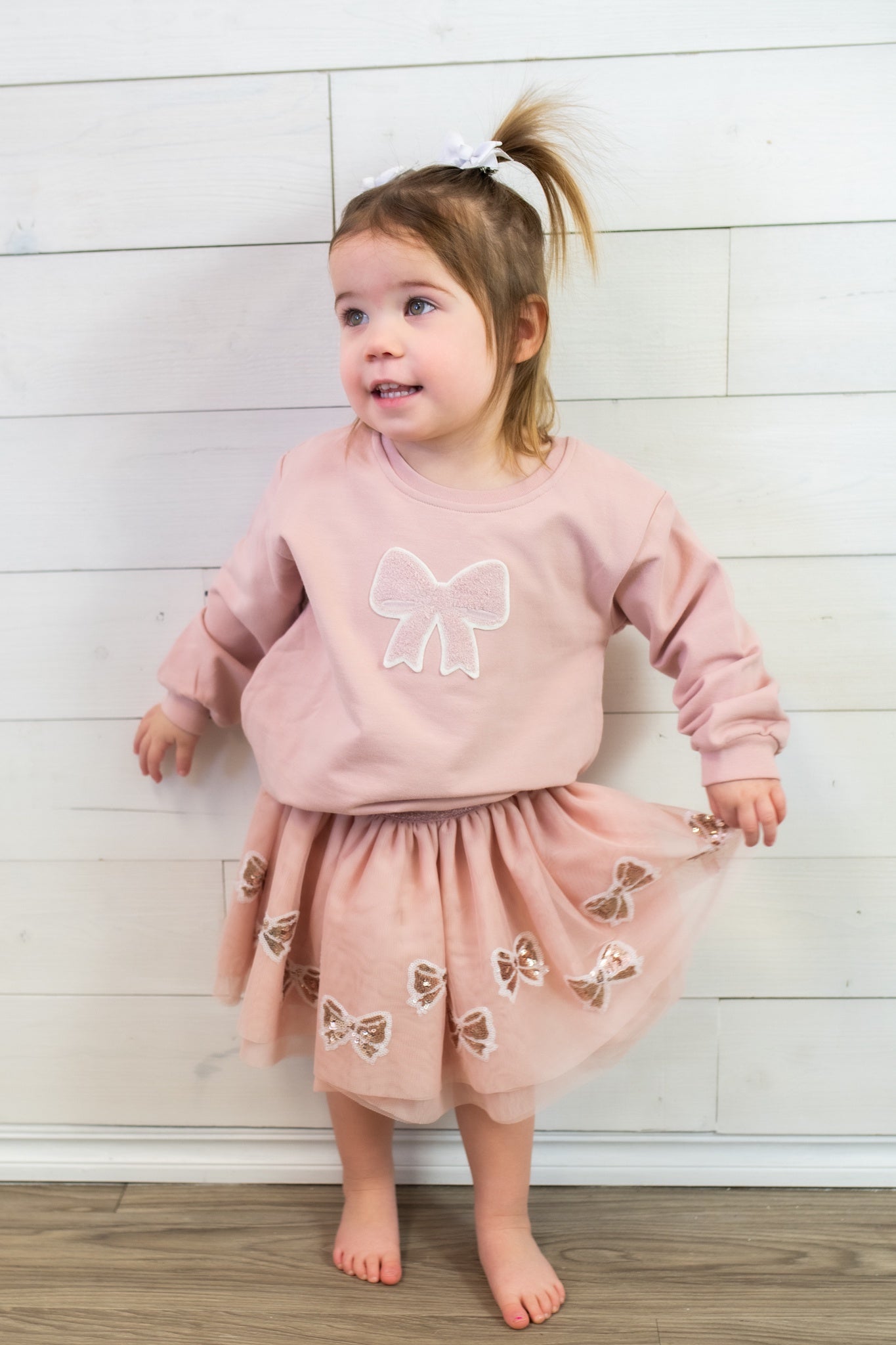 TuTu Skirt Pink Bows