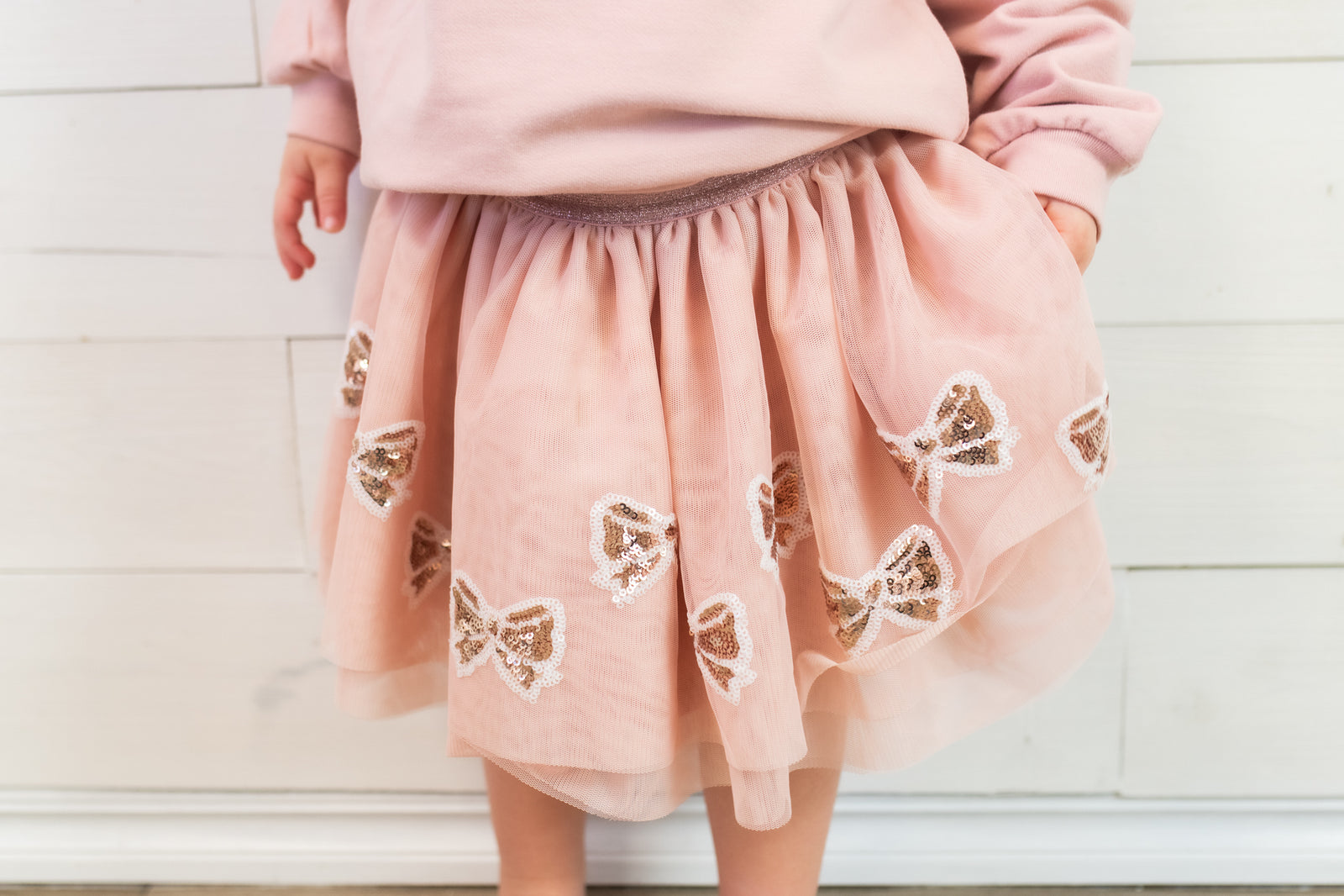 TuTu Skirt Pink Bows