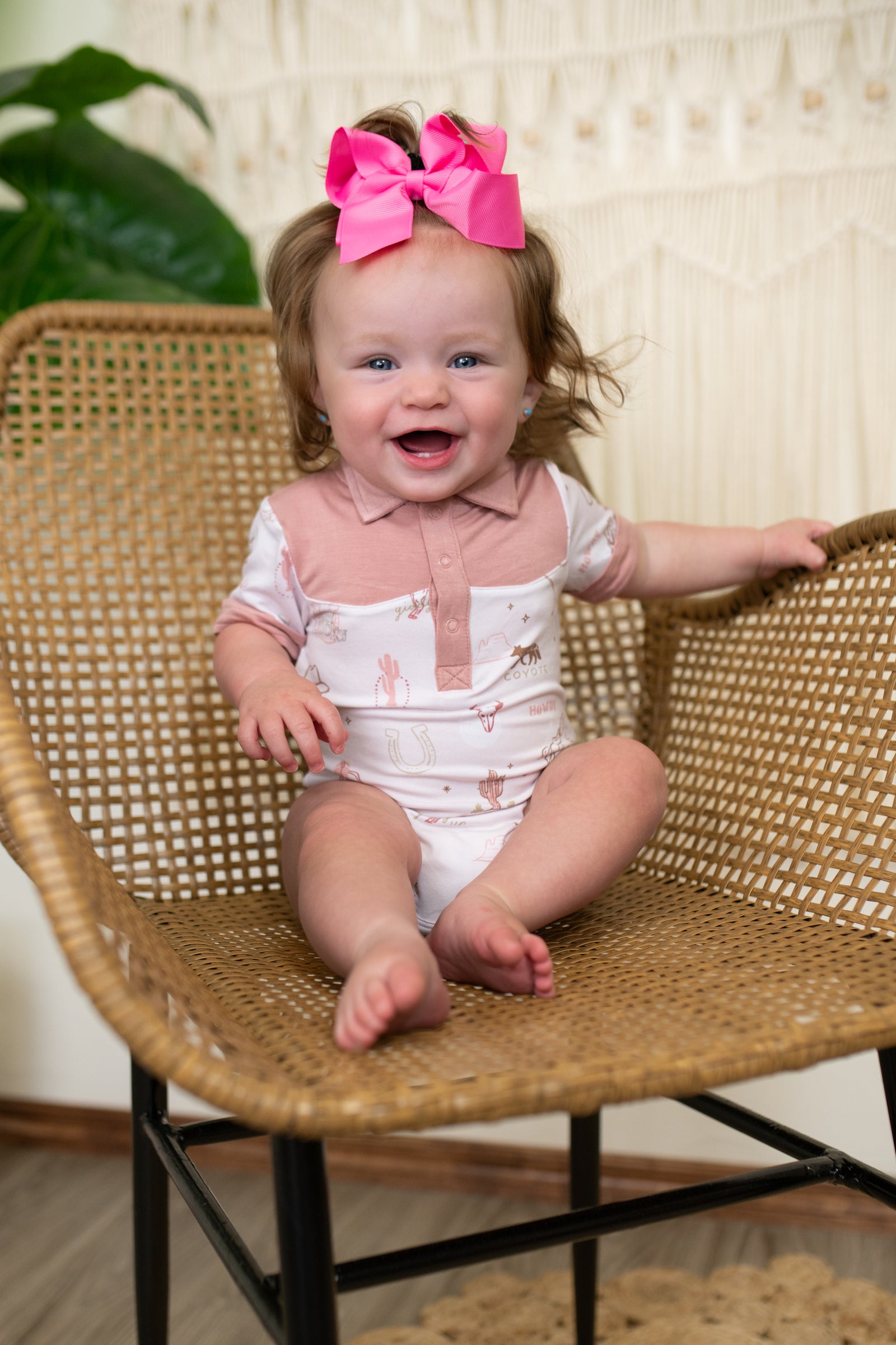 Bodysuit-Wild West Pink