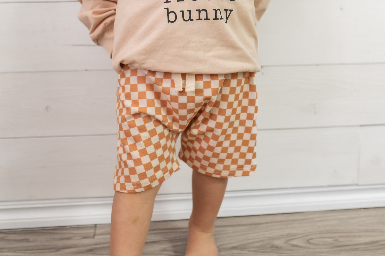 Shorts Boys Butterscotch Checkered Harem