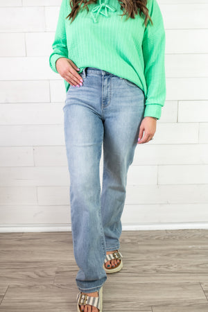 Laken HW Dad Jeans 90 Straight