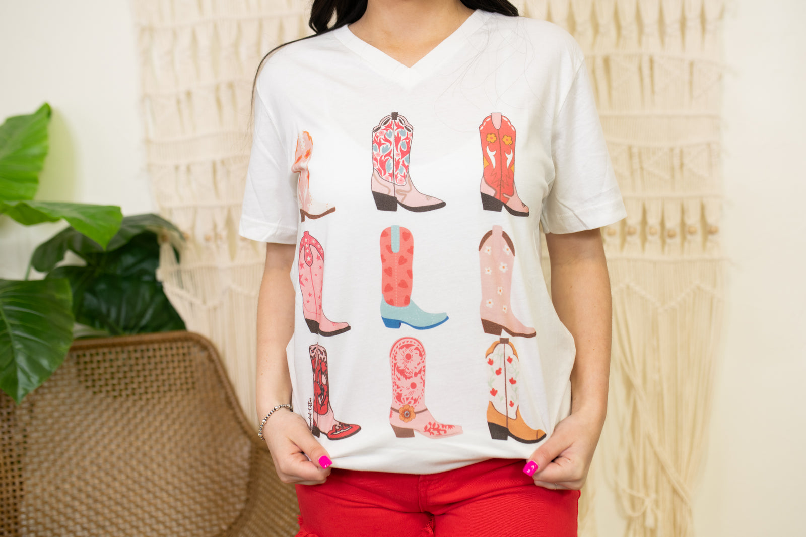 Oh My Stars Boots Graphic Tee