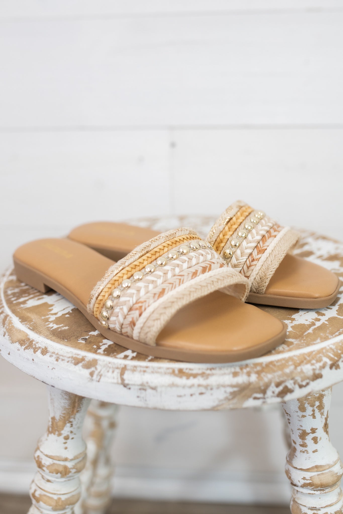 Soda Mirth Sandal Natural Multi