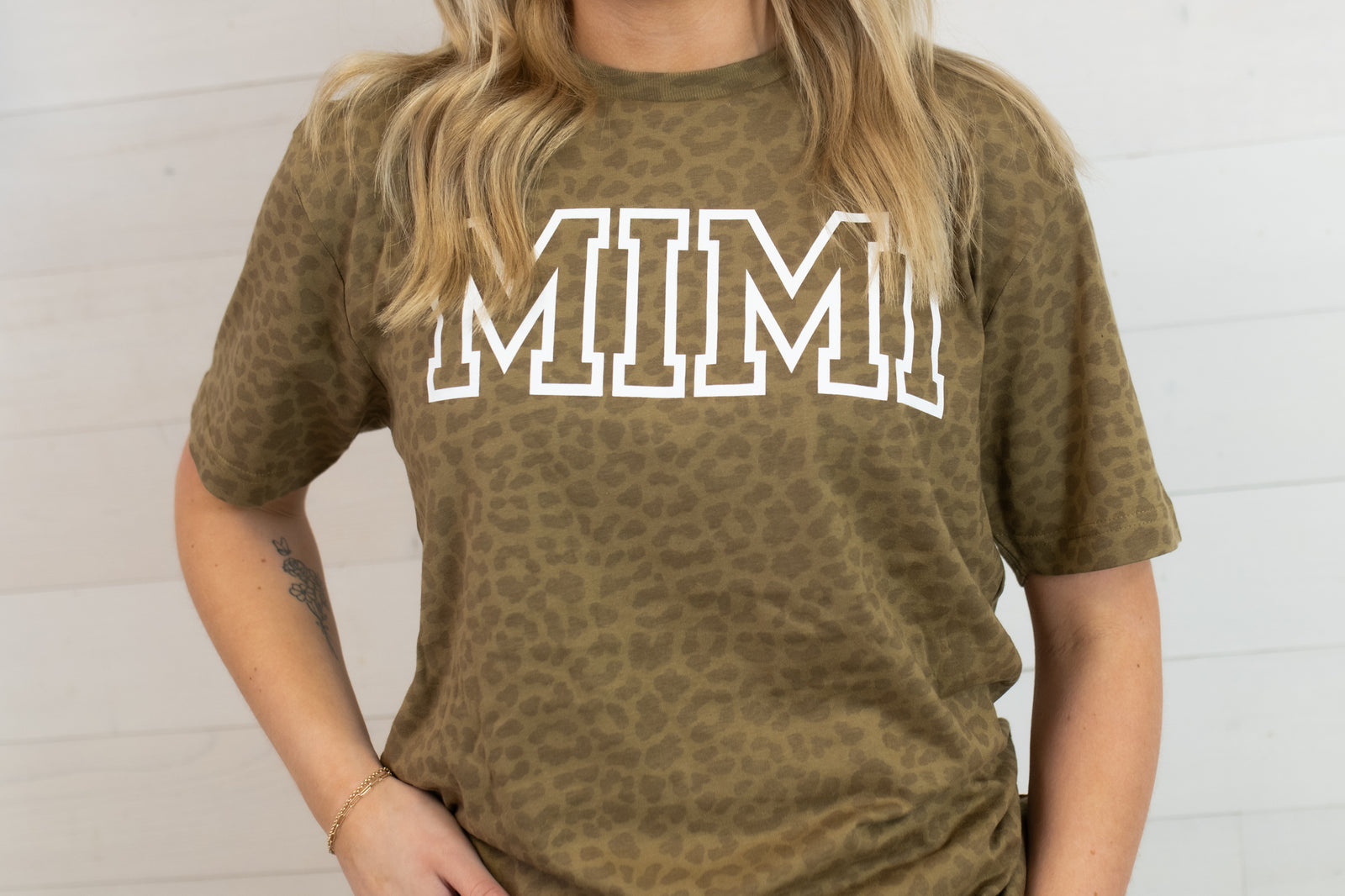 Leopard Graphic Tee Mimi