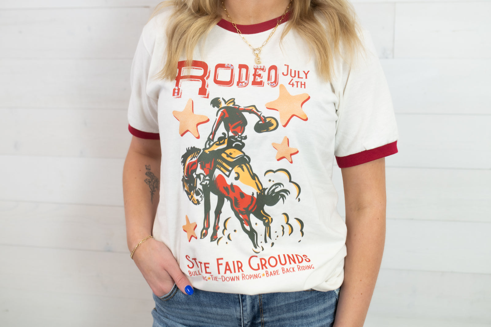 4th Of July Ok State Fair Rodeo Graphic Tee