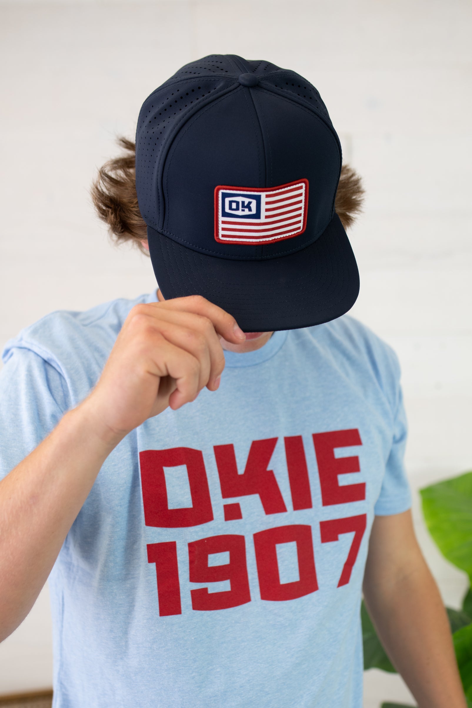 Okie Merica Performance Navy