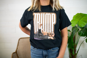 Trump Black Graphic Tee