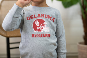 OU Grey Long Sleeve T-Shirt