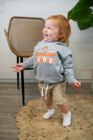 OSU Hooded Sweatshirt-Grey