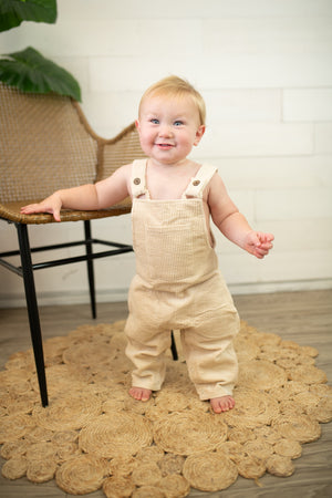 Galleon Cunkycord Overalls-Tan