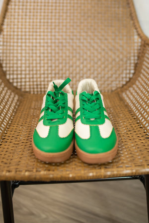 Miel 78 Sneakers-Green & White