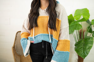 Blue Mustard Chunky Sweater