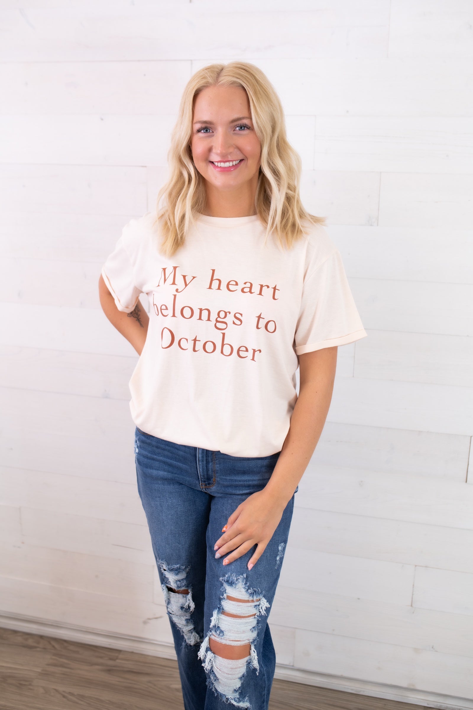 My Heart Belongs To October-Ivory