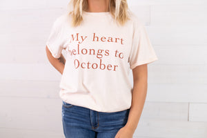 My Heart Belongs To October-Ivory