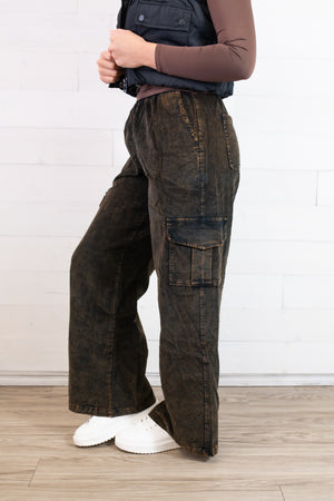 Hayden Los Angeles Corduroy Pants-Black