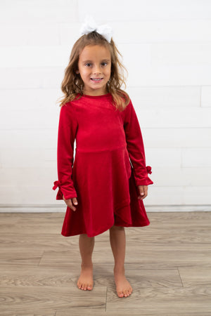 Vignette Shiloh Dress-Red