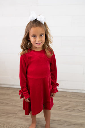 Vignette Shiloh Dress-Red