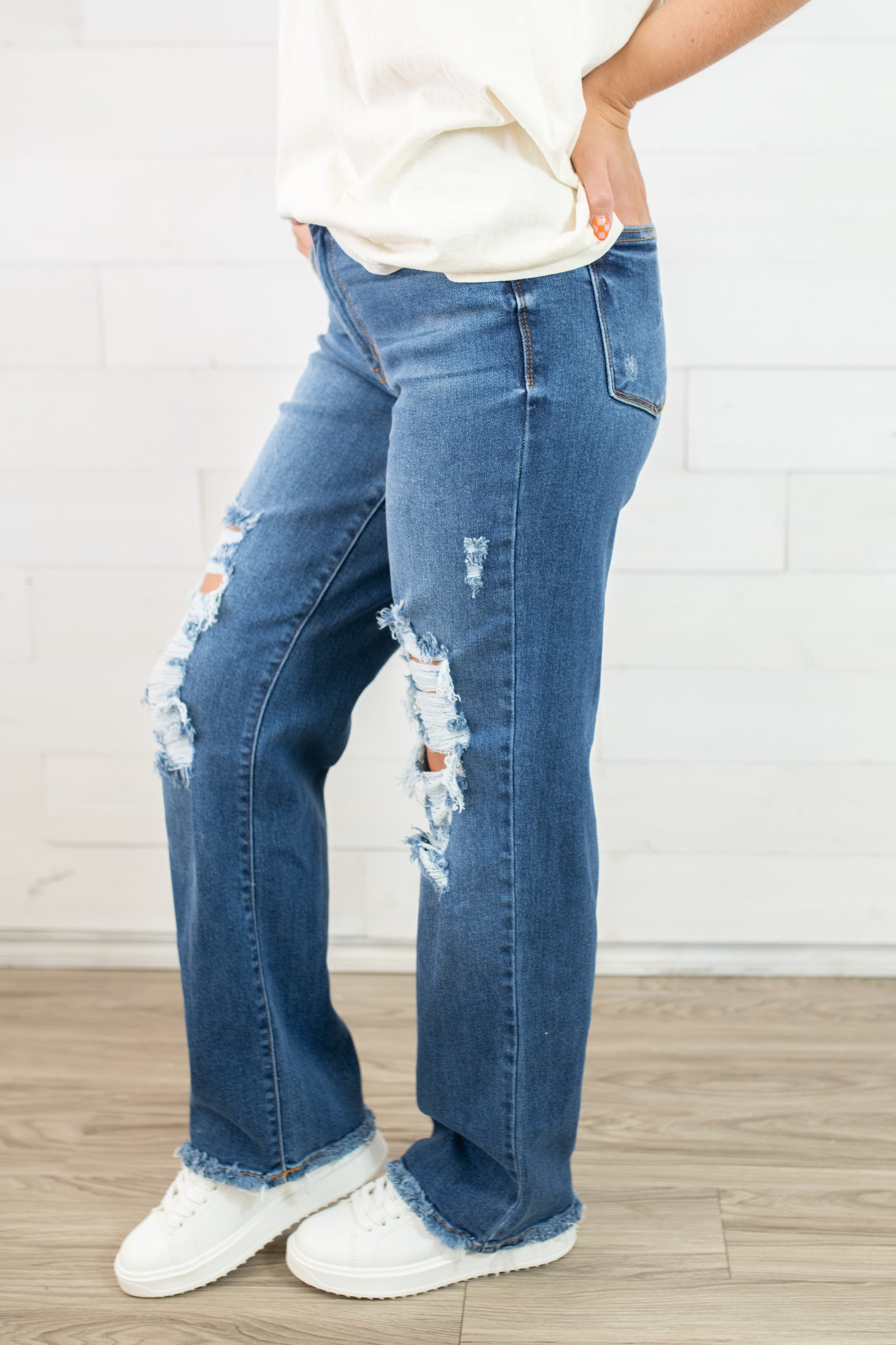 Judy Blue Berkley Mid Rise Dad Jean