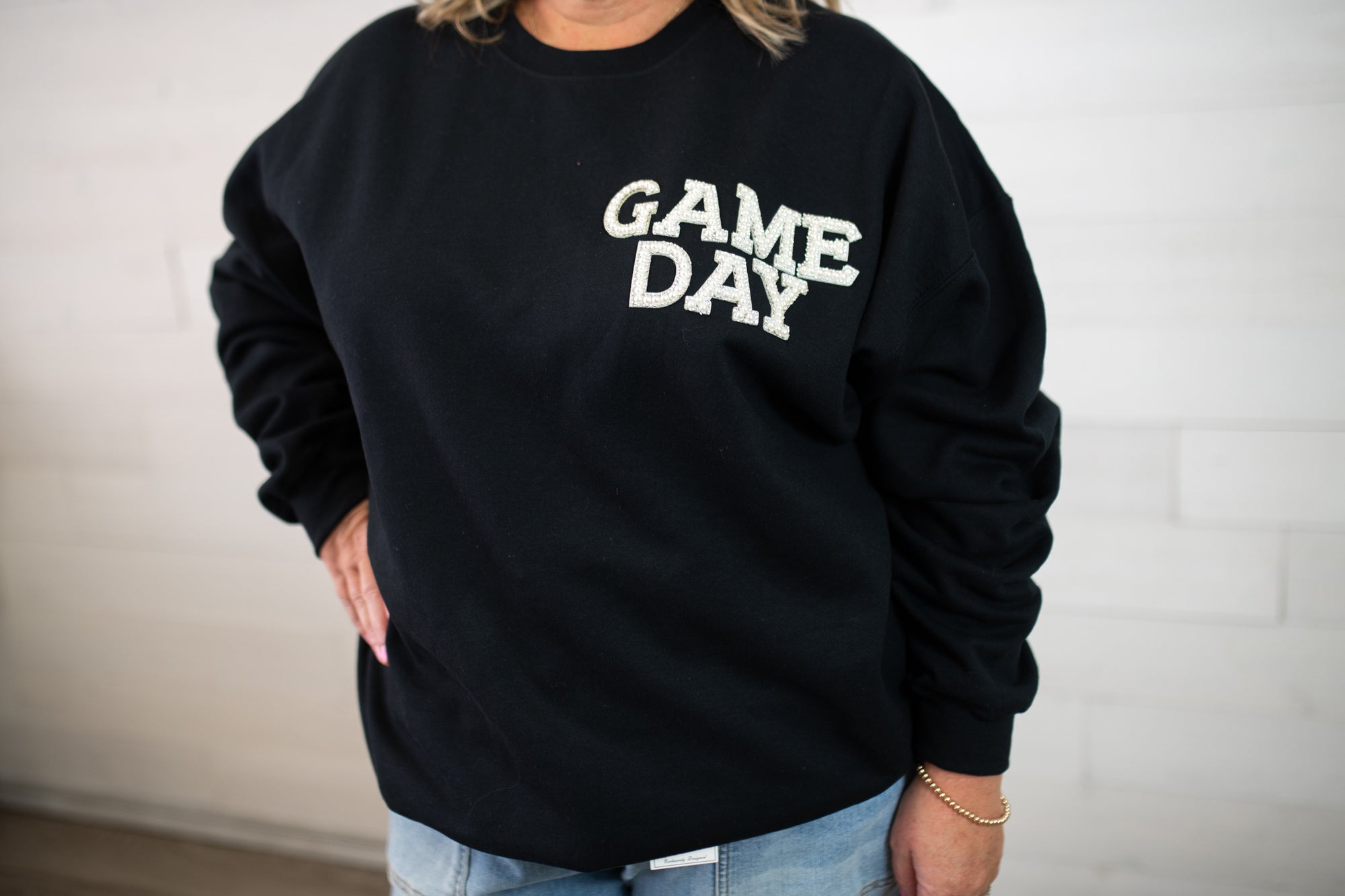 Raisin Arrows Game Day Sweatshirt-Black