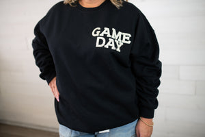 Raisin Arrows Game Day Sweatshirt-Black