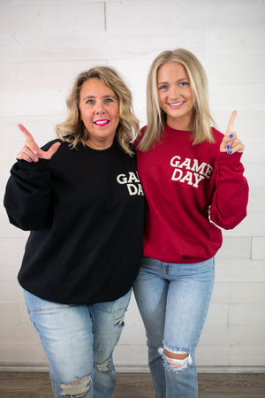 Raisin Arrows Game Day Sweatshirt-Red