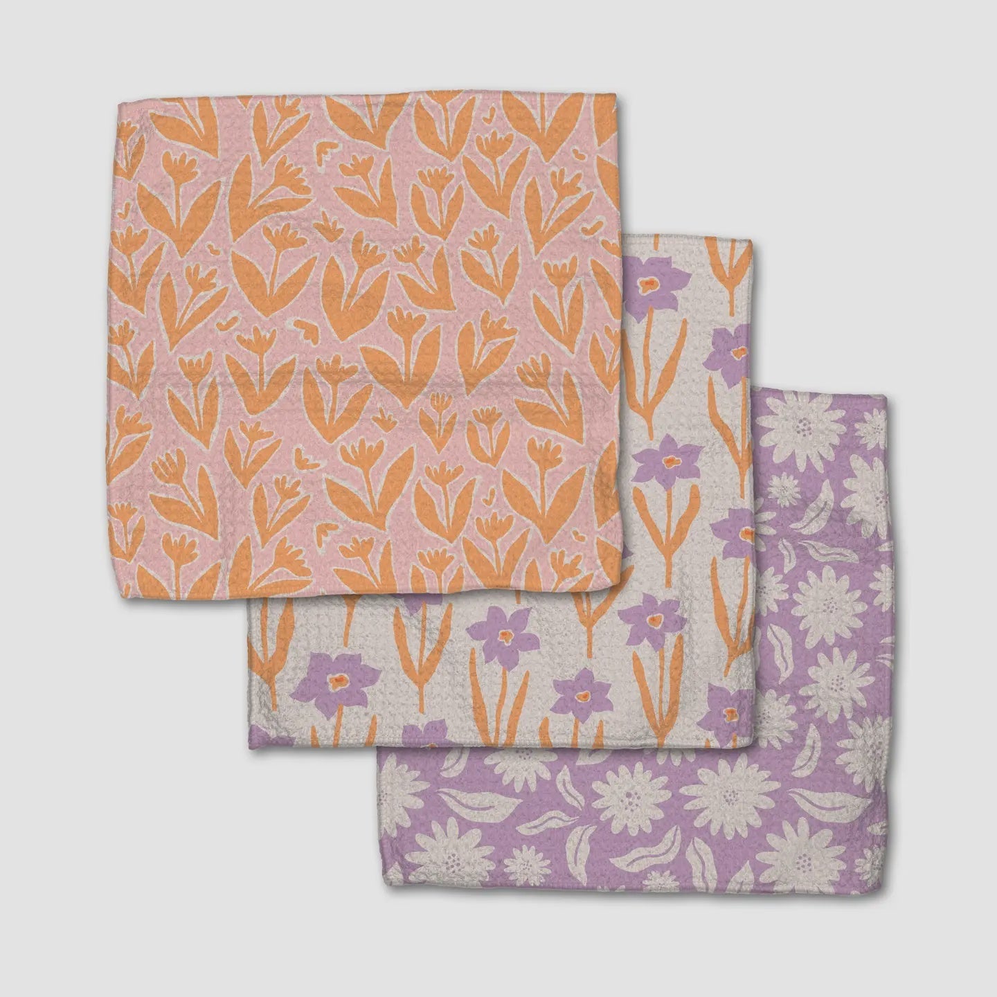 Spring Flowers Dishcloths