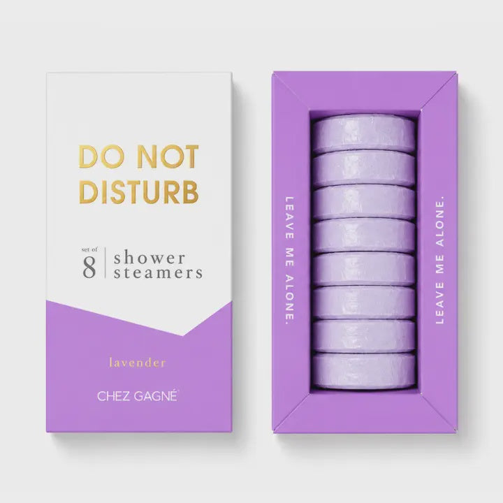 Do Not Disturb Shower Steamers Lavender
