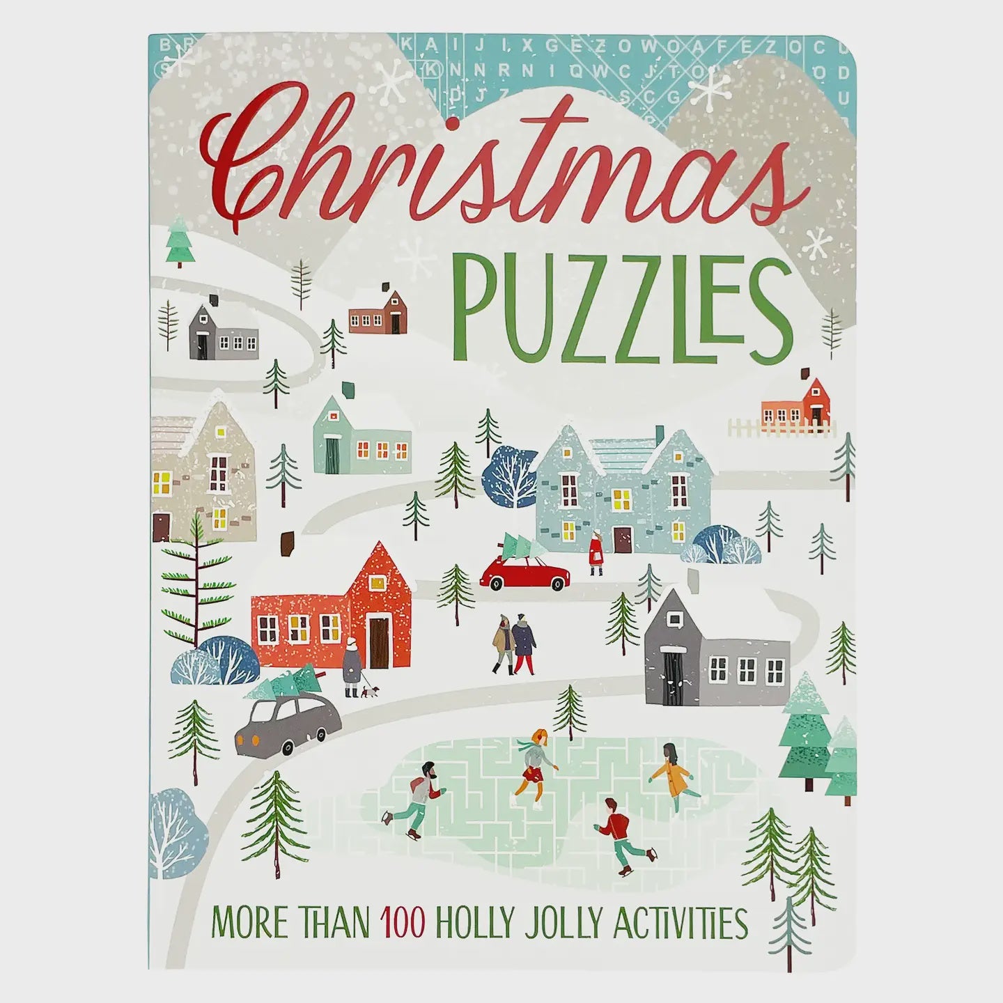 Christmas Mixed Puzzles Classic Cozy Stocking Stuffer Gift