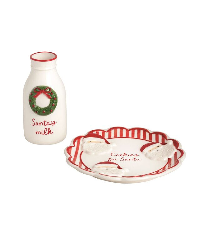 Cookies and Milk For Santa Set