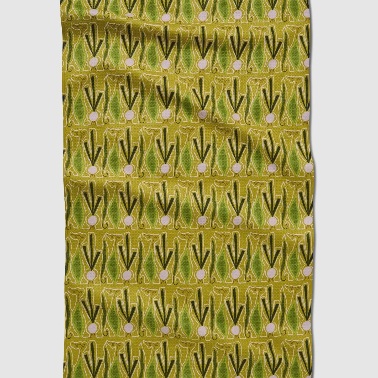 Veg On Parade Tea Towel