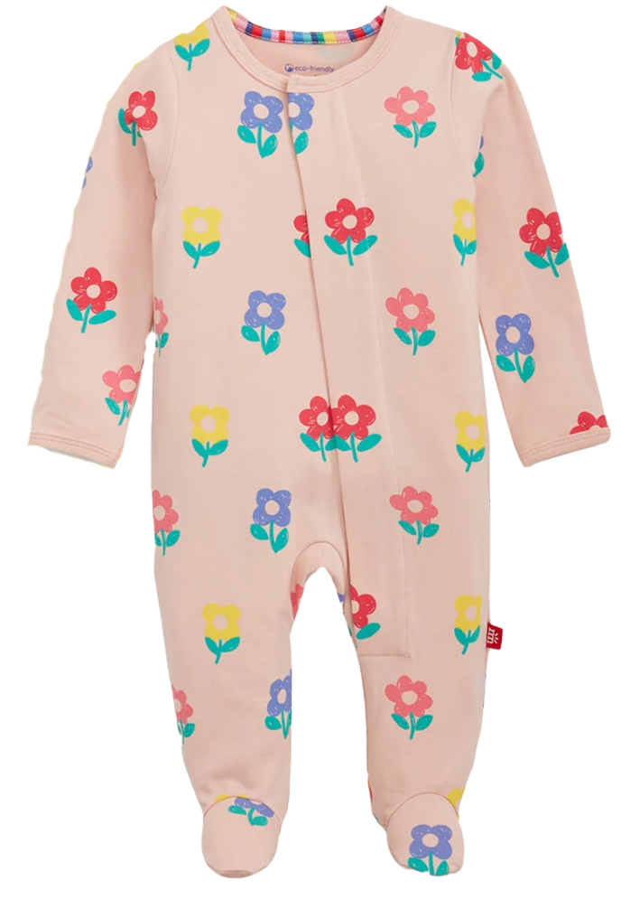 Multi Flowers Footie