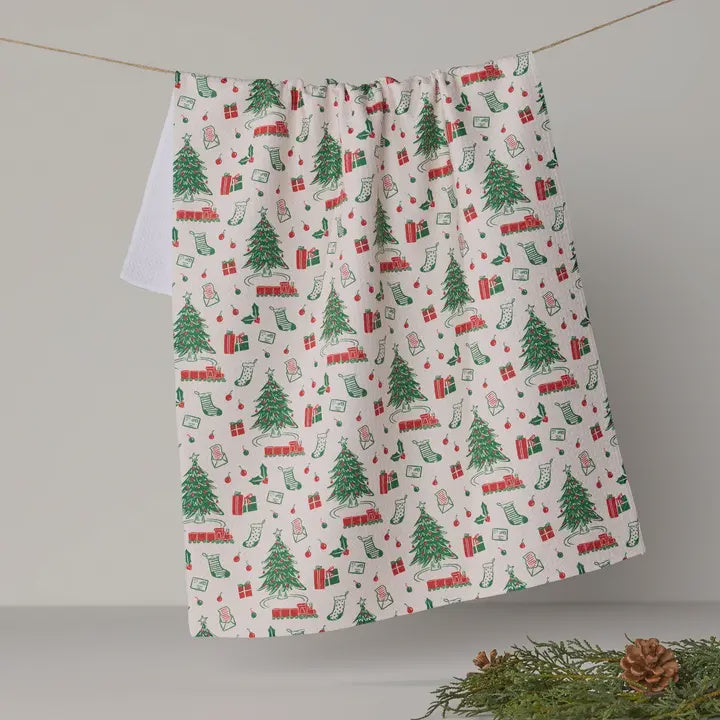 Holiday Jubilee Traditional Kitchen Tea Towel