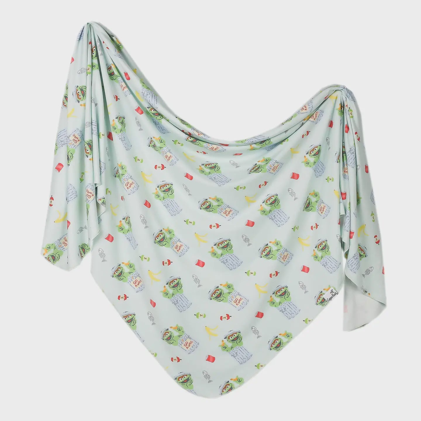 Oscar The Grouch Swaddle Blanket