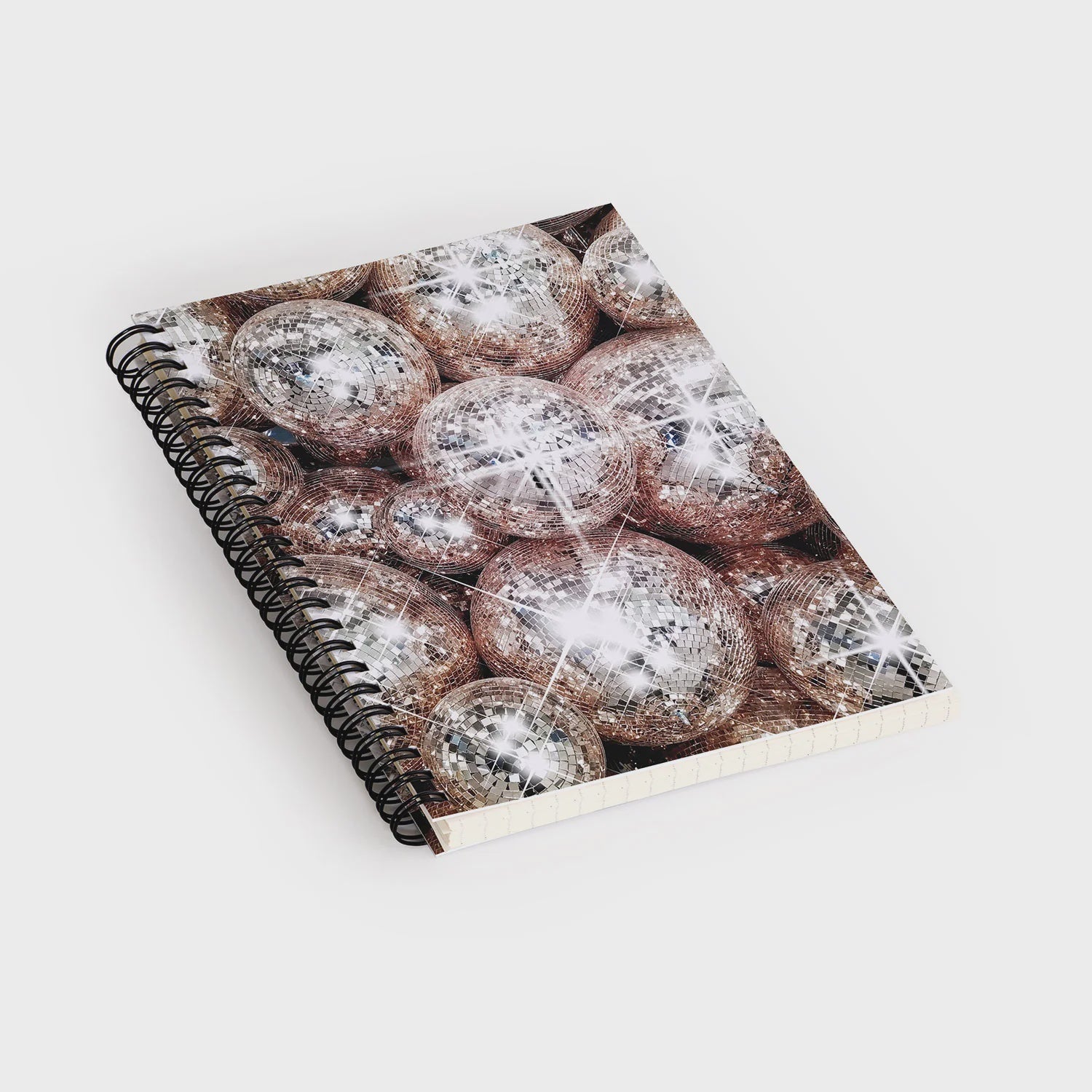 Dagmar Pels Disco Ball Spiral Notebook