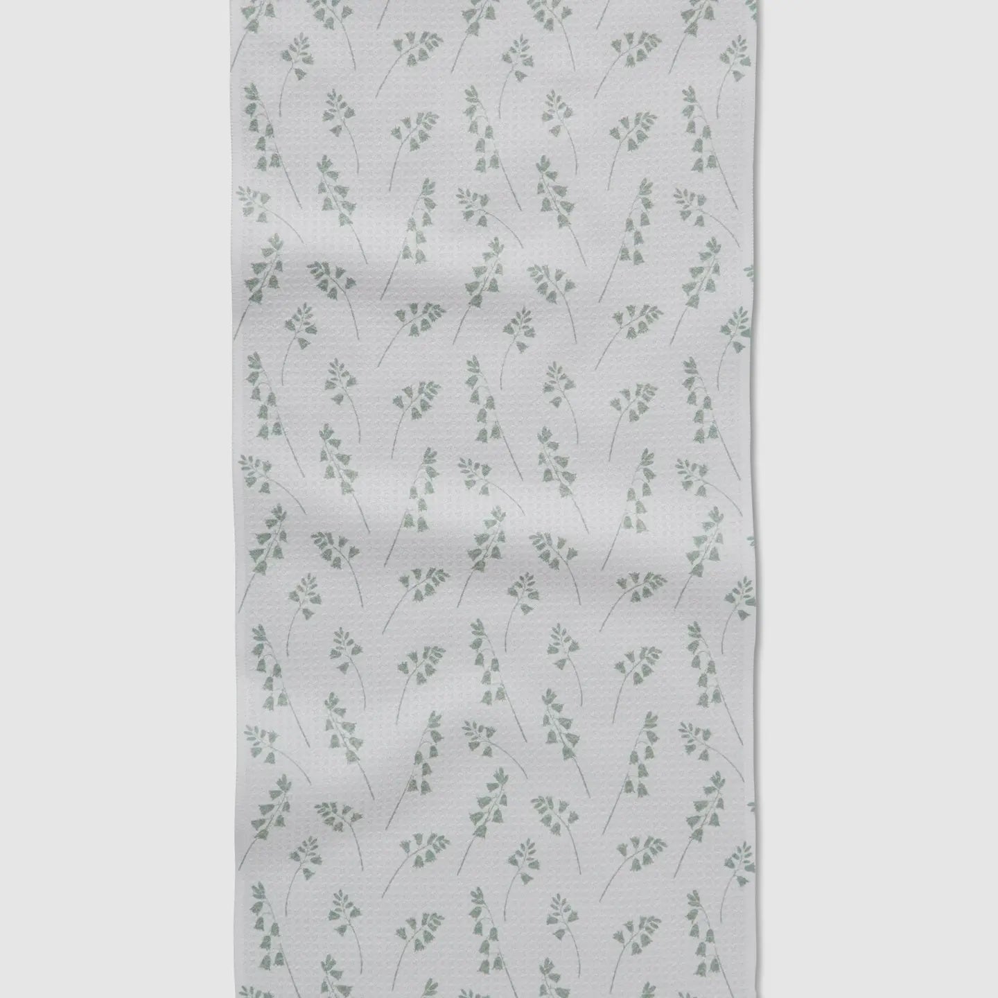 Blue Bells Green Bar Towel