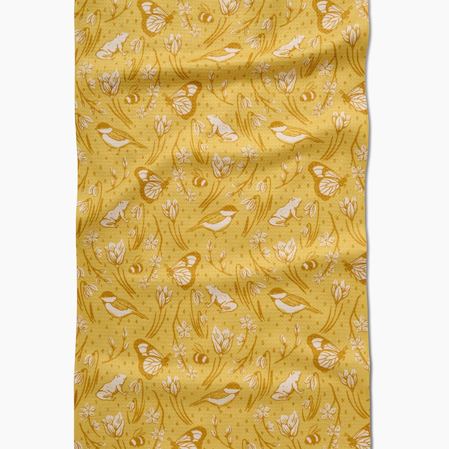 Signs Of Spring Tea Towel