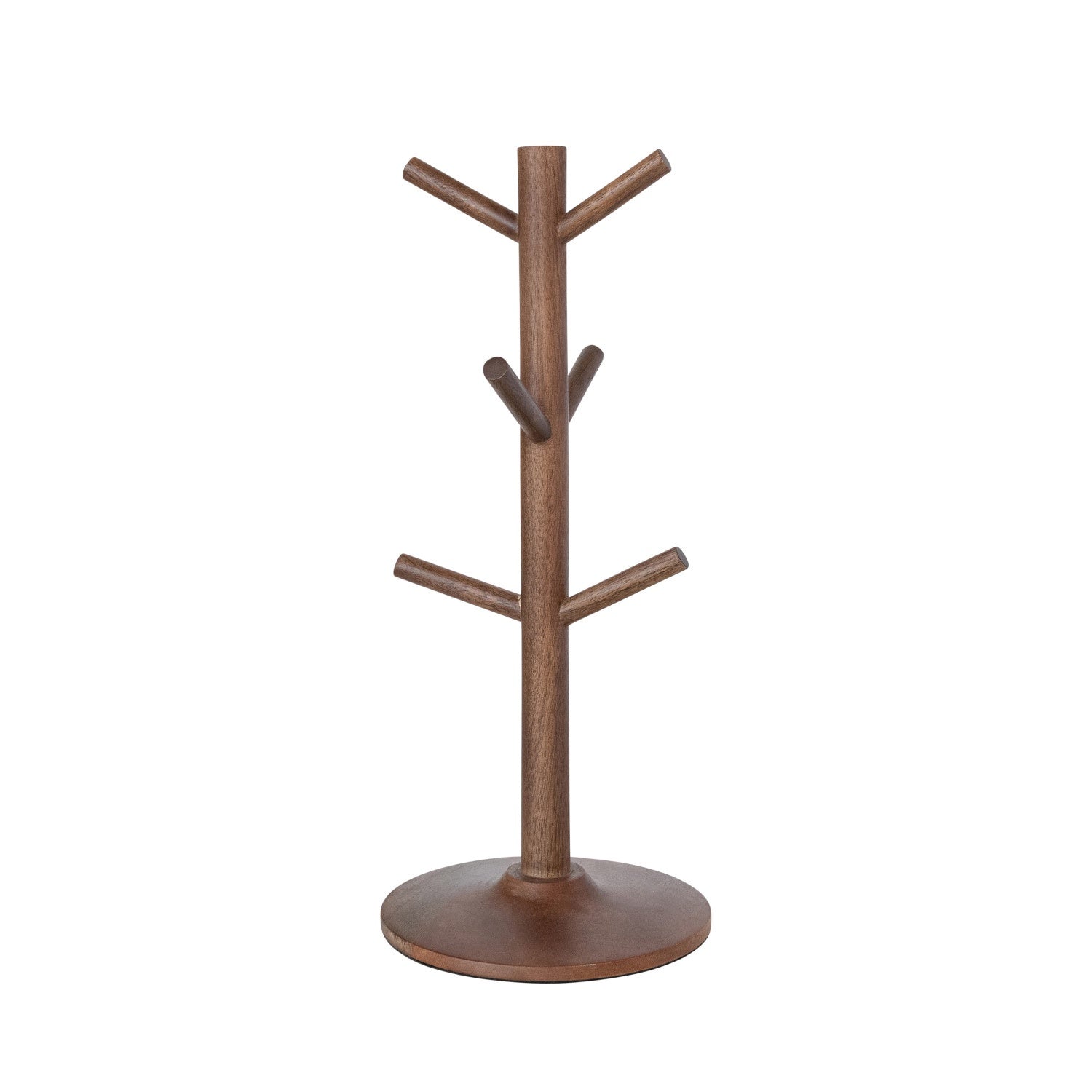 Mango Wood Mug Holder 6 3/4"x 16"H