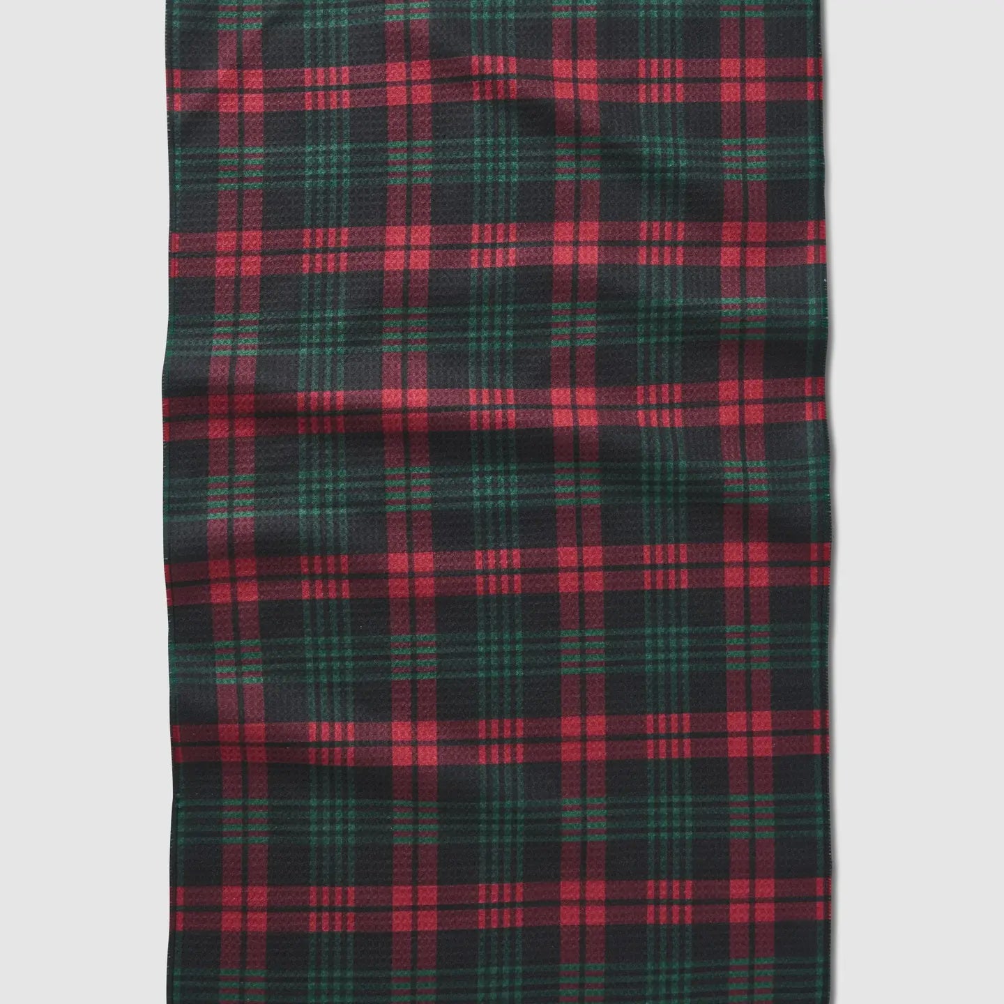 Geometry Kitchen Tea Towel-Very Merry Plaid