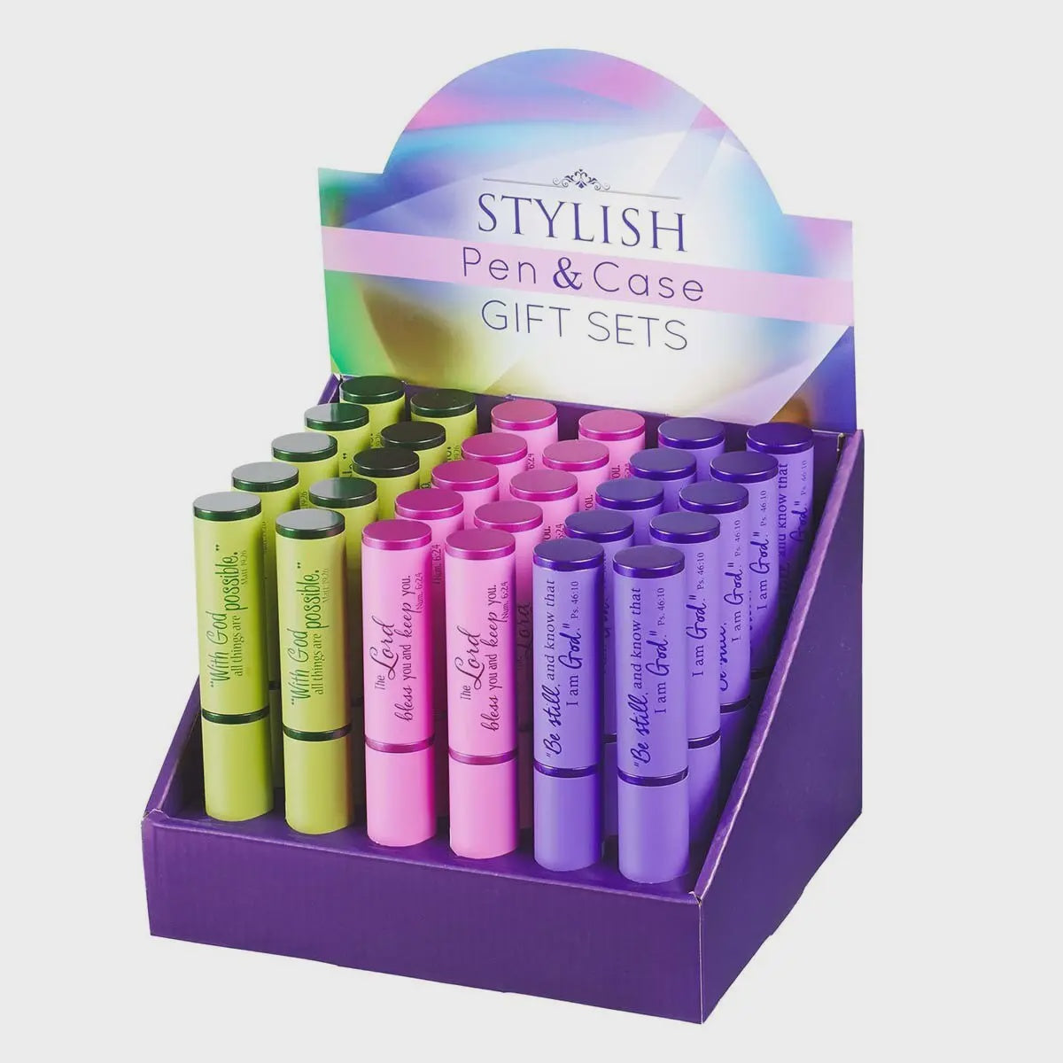 Stylish Pen In Case Assorted