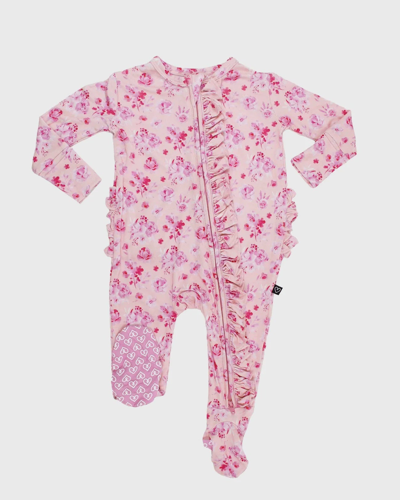LEV baby Zippered Footie Elaina