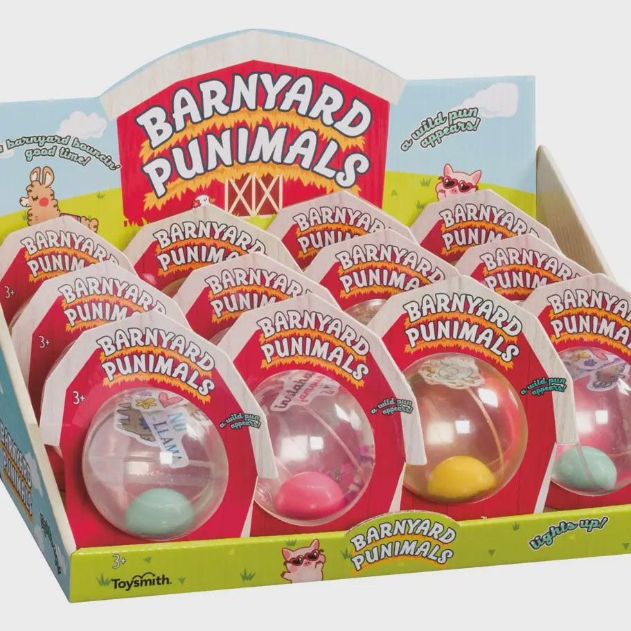Toysmith Farm Fresh Animal Pun Water Balls