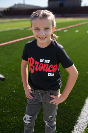 In My Bronco Era Black Graphic Tee