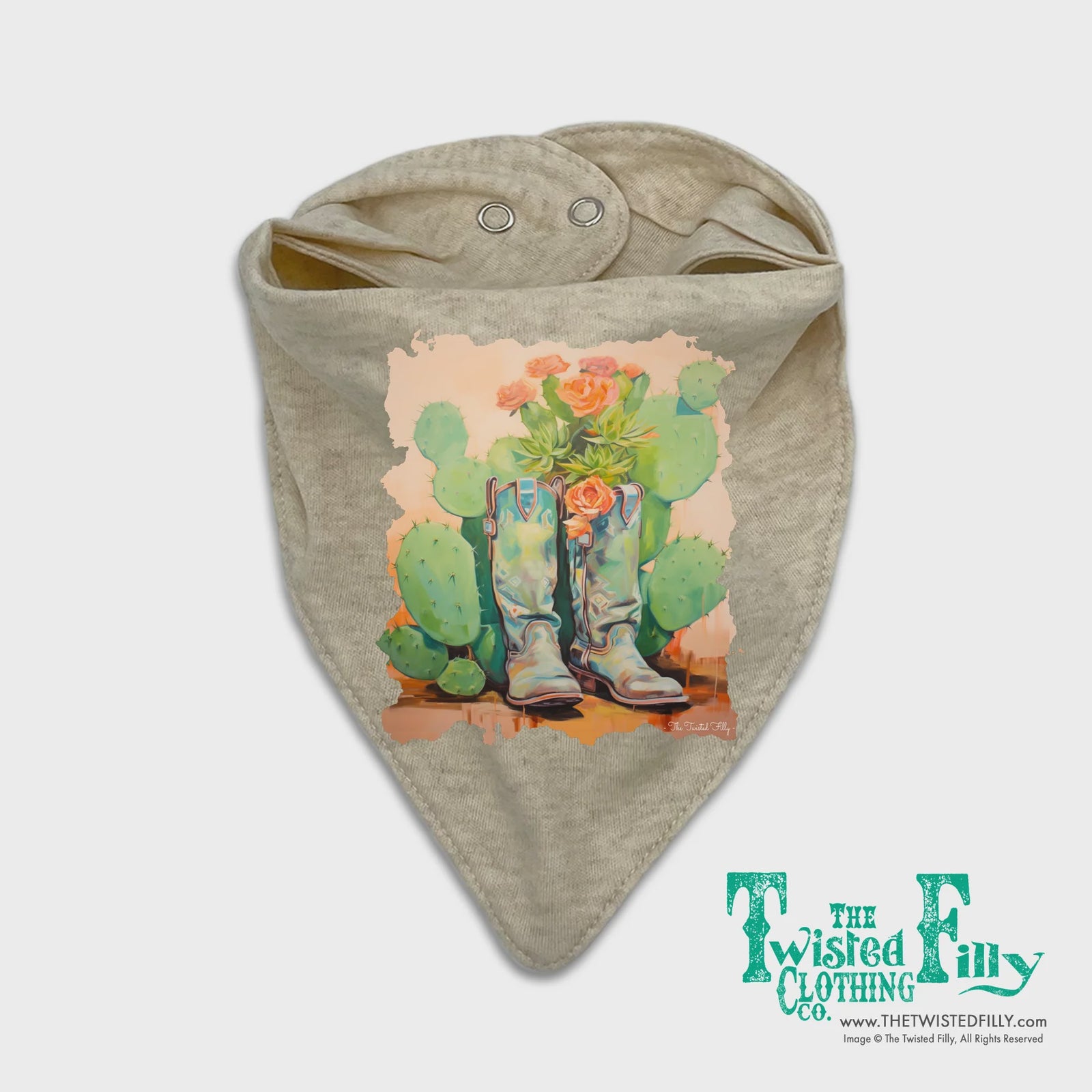 The Garden Boots - Bandana Bib